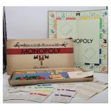 Vintage Monopoly Game 1958-61 Board Game