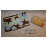 Vintage Games & Horseshoe Puzzle