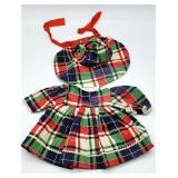 Nancy Lou Gund Creation Plaid Dress & Hat