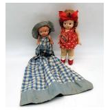 Vintage Unbreakable Betty Composition Doll 8" T &