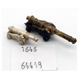 Miniature Antique Cannons For Doll House D©cor