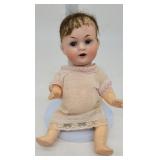 Antique German Bisque Head Doll Sleep Eye Open Mou