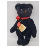 Hermann Germany 12" Plush Black Bear