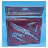 New Winchester 3 piece Knife set - Stainless