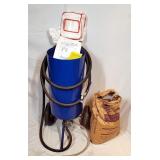 10 Gallon Roll-About Pressure Sandblaster w Mainte
