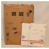 17.5" Round Glass Pc, 18.5" x 29.75" Pattern Gl