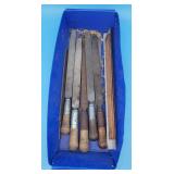 Tray Lot of Larger Files & Rasps