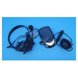 Vintage Headphones & Older Model Radar Gun Detecto