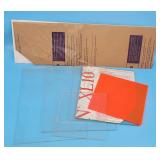 Sheets of Plexiglass