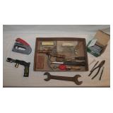 Box Lot Tools (Stapler, Propane Torch, Hommer)...
