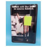 Metal German Beer Sign "That is why beer is alway