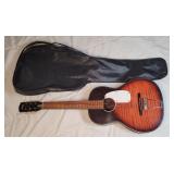 Stella Model 4655 Acoustic Steel String Guitar w G