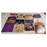 Lot of Record Albums LPs Temptaions Johnny Rivers