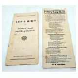 Lets Sing Southern States Cooperative Book of Song