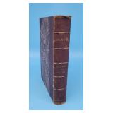 Antique Book Bound Volumes Punch July 1861 to Dec