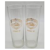 (2) Vintage Highball Glasses - 