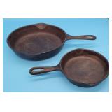 Wagner Ware Cast Iron Pan +1 Unmarked
