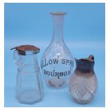 Willow Spring Bourbon Bottle & Syrup Dispensers