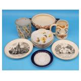 Handsome Herman Mug, Cretonne Footed Bowl+