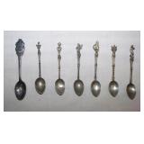 Lot Of 7 Small Spoons