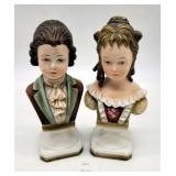 Lefton Porcelain Busts KW831 (2)