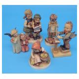 Grouping of Goebel Ceramic Figurines The Doctor TM