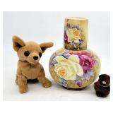 Hand Painted Nippon Porcelain Tumble Up Drink Set