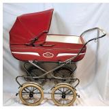Vintage Perego Baby Stroller w Adjustable Shade