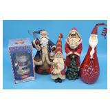 Rudolph Bobblehead, Christmas Santa Decorations