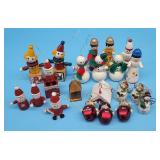 Wood & Cast Resin, Bells Christmas Ornaments