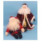 Plush Decorative Santa Dolls