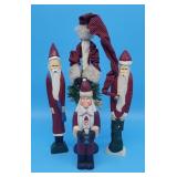 Nancy Starliper Wooden Christmas Santa