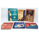 6 Vintage Childrens Books Cat in the Hat Orphant A