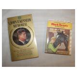 Vintage Paperbacks Jfk Memorial & Black Beauty