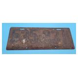 Antique 1921 Pennsylvania License Plate