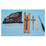 Advertising Rulers, Doehler Pottstown Letter Opene