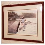 Earl B Lewis Watercolor Art Scenes Along The Schuy