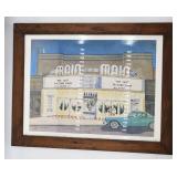 The Last Picture Show - Jeff Marks Color Litho Pri