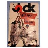 1969 Jock New York Mets Baseball Poster