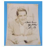 Perry Como Signed Photo 