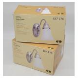 2 New Vanity Light Fixtures Hampton Bay Classic Co