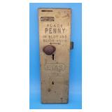 Vintage ETAS Public Toilet Penny Lock