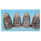 .925 Sterling Mexico Marked Salt & Pepper Shakers