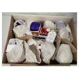 Laved Italian Glass Ornaments - Train Car Locomoti