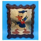 Donald Duck Wood Plaque Walt Disney