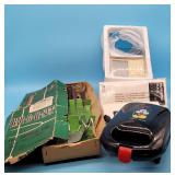 Mickey Mouse Waffle Maker, BBQ Set, Nutrition Scal