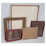 Assorted Picture Frames, Window
