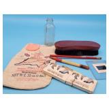 African American Coin Bank Slide, Shoe Brush Adver