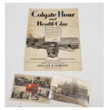 Colgate Ephemera, Darling Inn Postcard, PRR Postca