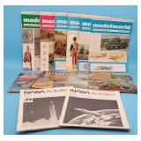 Vintage Modelworld Magazines, NASA Activities, Sca